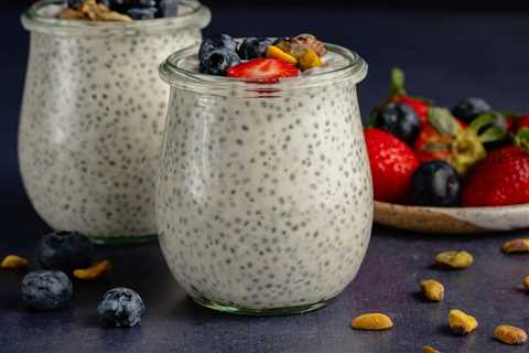 Vegan Chia Pudding with Yogurt