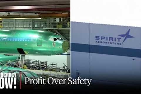 Profit Over Safety: Boeing Supplier Ignored Safety Warnings Before Door Blowout, The Lever Reports