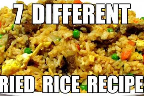 7 Fried Rice Recipes Made At HOME