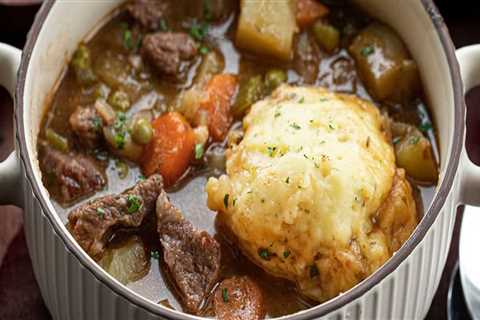 How to Make Delicious Beef Stew with Dumplings