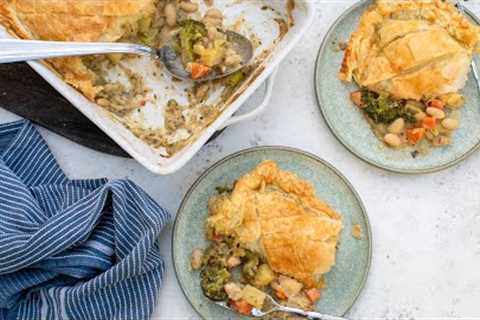 Vegan Creamy Vegetable Pot Pie Recipe