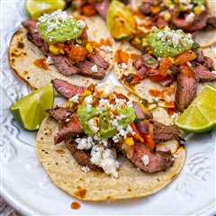 Steak Tacos with Grilled Salsa