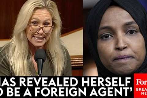 BREAKING NEWS: Marjorie Taylor Greene Introduces Censure Of Ilhan Omar Over ''Treasonous..