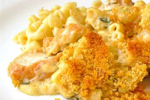 Tarragon Chicken Mac and Cheese