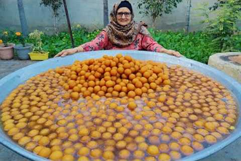 BREAD GULAB JAMUN | Making Gulab Jamun using Bread | Indian Dessert Recipes Cooking in Village