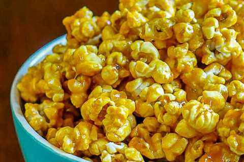 Olivia’s Killer Karamel Korn a.k.a. Easy Caramel Popcorn