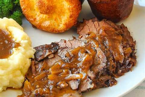 French Onion Braised Beef Brisket