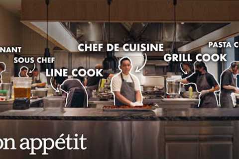 Every Job in a Michelin-Starred Kitchen | Bon Appétit