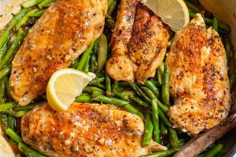 Chicken and Asparagus Skillet Dinner