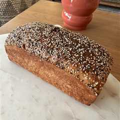 Pecan Walnut Honey 30% Whole Wheat Sourdough Sandwich Bread