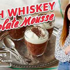 Irish Whiskey Chocolate Mousse Recipe for St. Patrick's Day ☘️