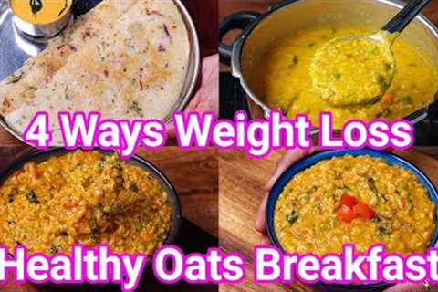 Traditional Indian Recipes with OATS - Healthy Low Calorie Weight Loss Meals | Indian Oats Breakfast