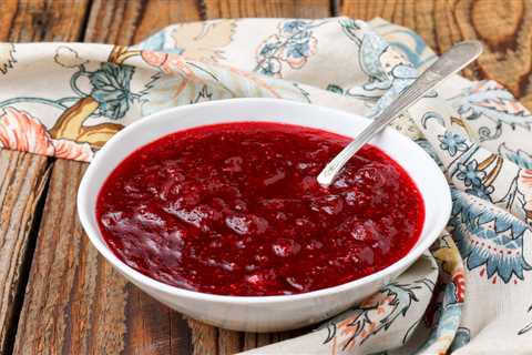 Homemade Cranberry Sauce