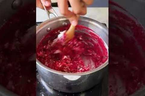 *BEST EVER* RED VELVET CHURROS 🤌🏻 | HOW TO MAKE CHURROS AT HOME #shorts