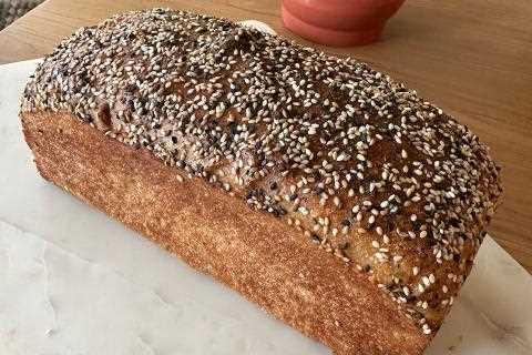 Pecan Walnut Honey 30% Whole Wheat Sourdough Sandwich Bread