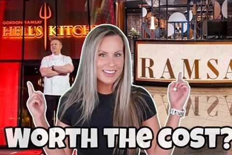 Are the Celebrity Chef Restaurants in VEGAS Worth it? - Hell''s Kitchen vs. Ramsay''s Kitchen..