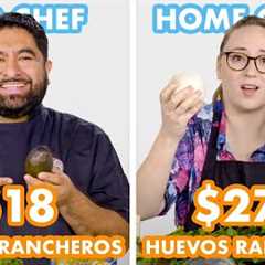 $272 vs $18 Huevos Rancheros: Pro Chef & Home Cook Swap Ingredients | Epicurious