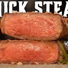 How To Grill A THICK Steak - Perfect for Gas or Charcoal Grills!