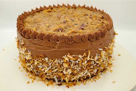 German Chocolate Cake Recipe - Wicked Handy