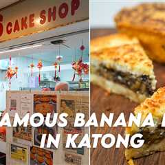Dona Manis Cake Shop – Famous Banana Pie at Katong Shopping Centre