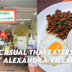 Joe’s Thai Kitchen – Authentic Thai Eatery By A Thai Chef At Alexandra Village