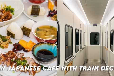 Cafe Gyoen – New Japanese Cafe With Train Decor In Serangoon Gardens