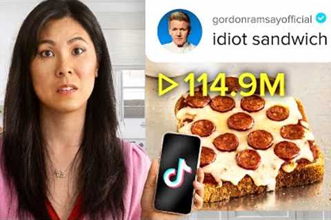 I Tested Celebrities MOST VIEWED TikTok Recipes 👀