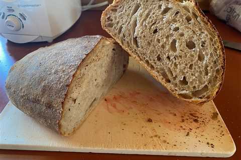 First high altitude sourdough bake