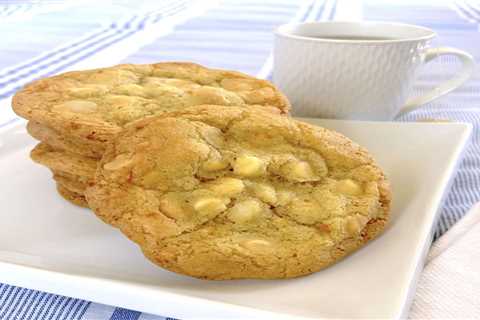 White Chocolate Orange Macadamia Cookies