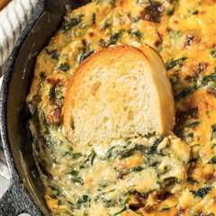 Smoked Spinach Artichoke Dip