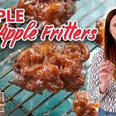 Easy Apple Fritters Recipe 🍏🍩