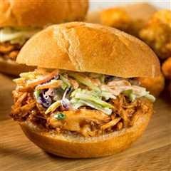 Pulled Chicken Sandwiches