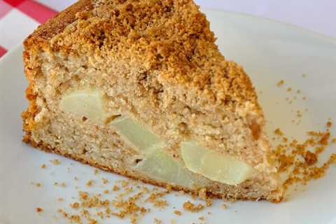 Streusel Spice Pear Cake