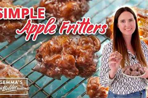 Easy Apple Fritters Recipe 🍏🍩