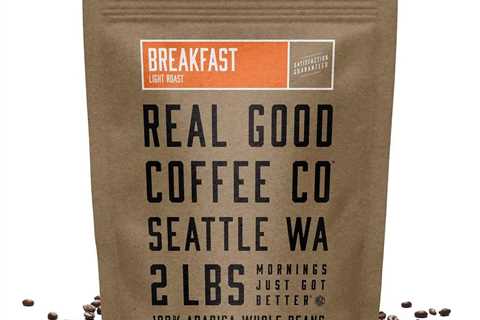 Real Good Coffee Co Review: Aromatic Breakfast Blend Beans