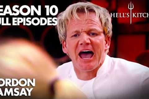 Things Get UGLY In The Kitchen! | Hell's Kitchen | Season 10 - Episodes 4, 5, 6 | Gordon Ramsay