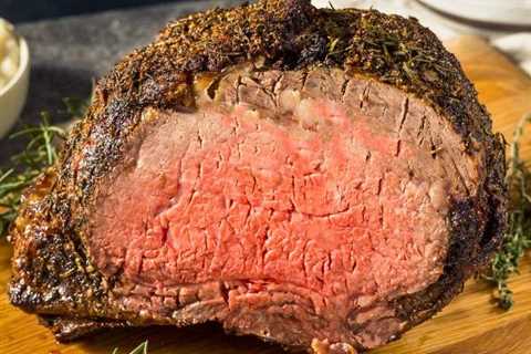 Smoked Prime Rib on a Pellet Grill