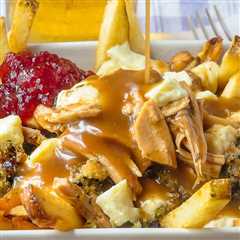 Turkey Poutine. The ultimate Christmas or Thanksgiving turkey leftovers!