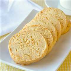 Toasted Coconut Shortbread Cookies