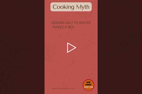 Salt Boiling Acceleration: Kitchen Wisdom 🧂🍲