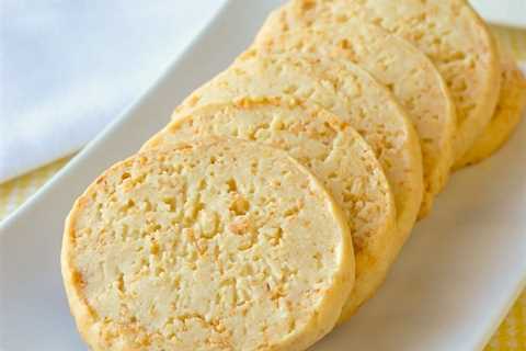 Toasted Coconut Shortbread Cookies