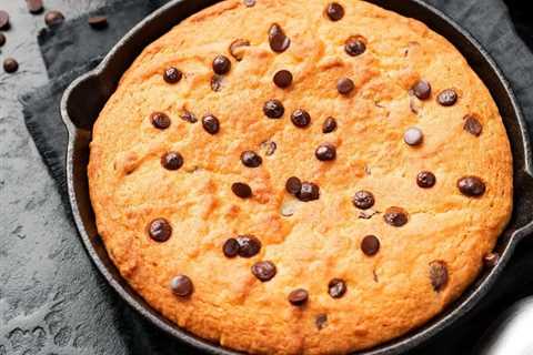 Smoked Skillet Chocolate Chip Cookie