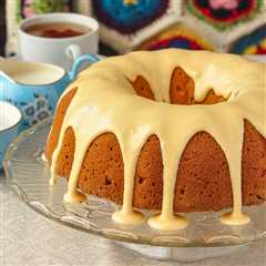 Applesauce Cake with Maple Glaze