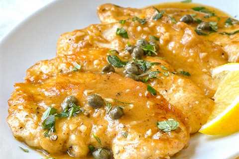 Easy Lemon Chicken Piccata