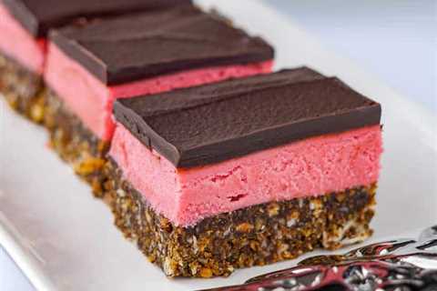 Raspberry Nanaimo Bars