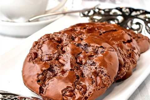 Gluten Free Chocolate Pavlova Cookies