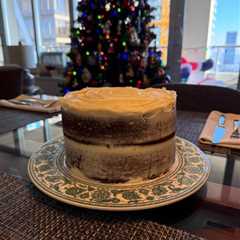 Gingerbread  Layer Cake with Cream Cheese Frosting