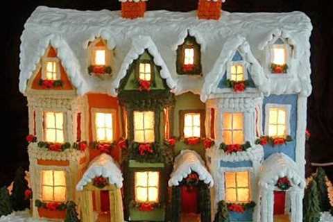 Detailed Instructions for Making a Lighted Gingerbread House