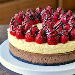 Double Decker Neapolitan Cheesecake – Our 1000th Recipe!