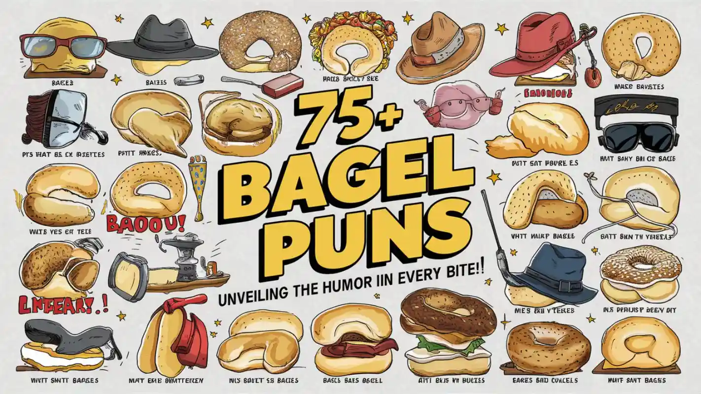 75+ bagel puns: Unveiling the Humor in Every Bite! - Crack Up Puns